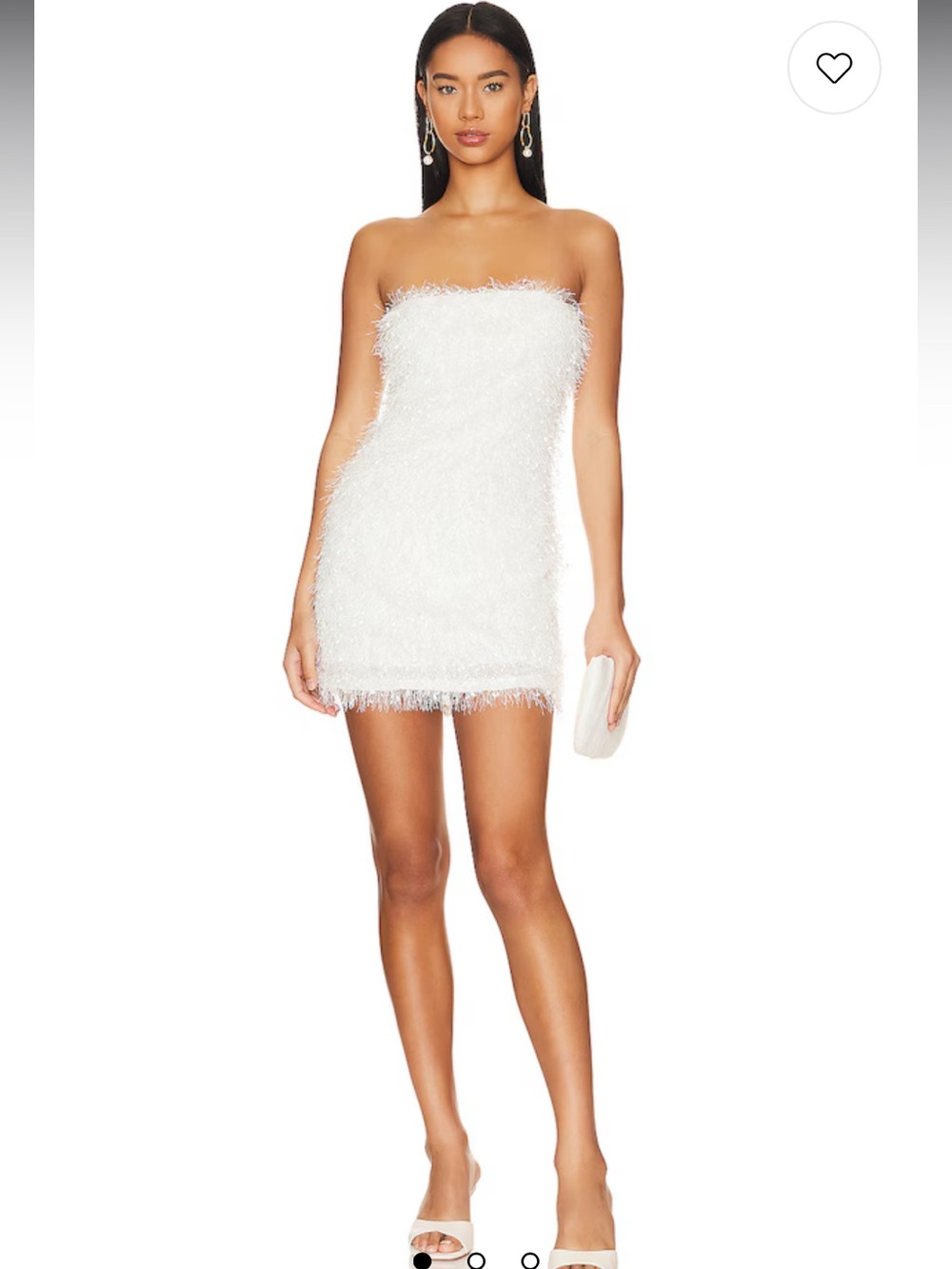 Show Me Your Mumu-Alex Tube Dress, white size small